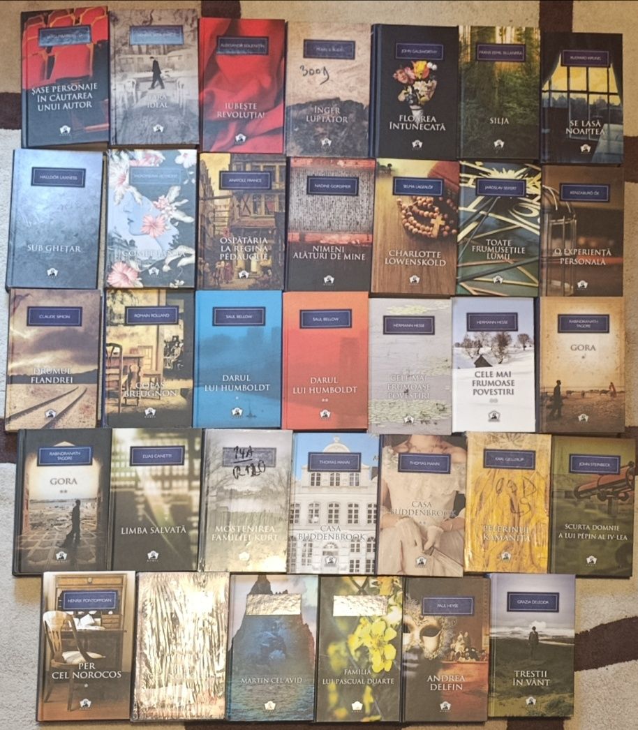 Colectia completa Nobel pentru literatura 34 de volume