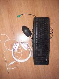 Set tastatura casca si mouse