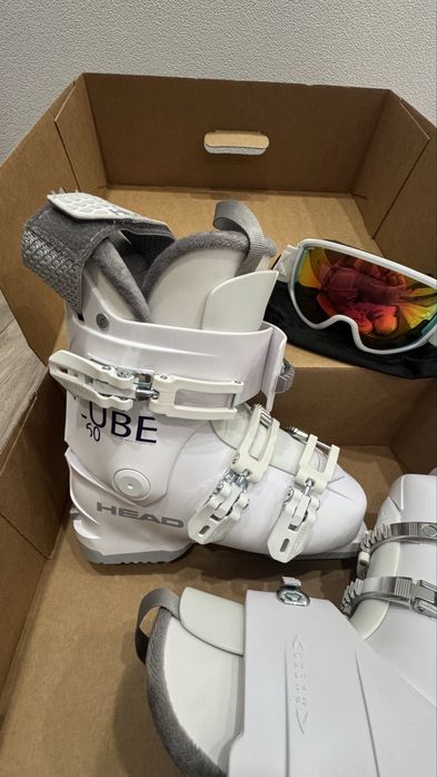 Горнолыжные ботинки HEAD Cube 3 60 W — новые, женские, размер 36–38