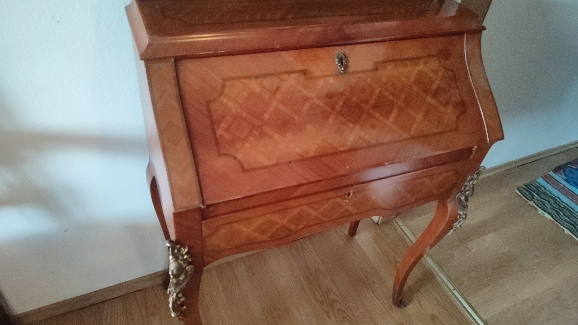 Secretaire cu oglinda clasic antic vintage retro