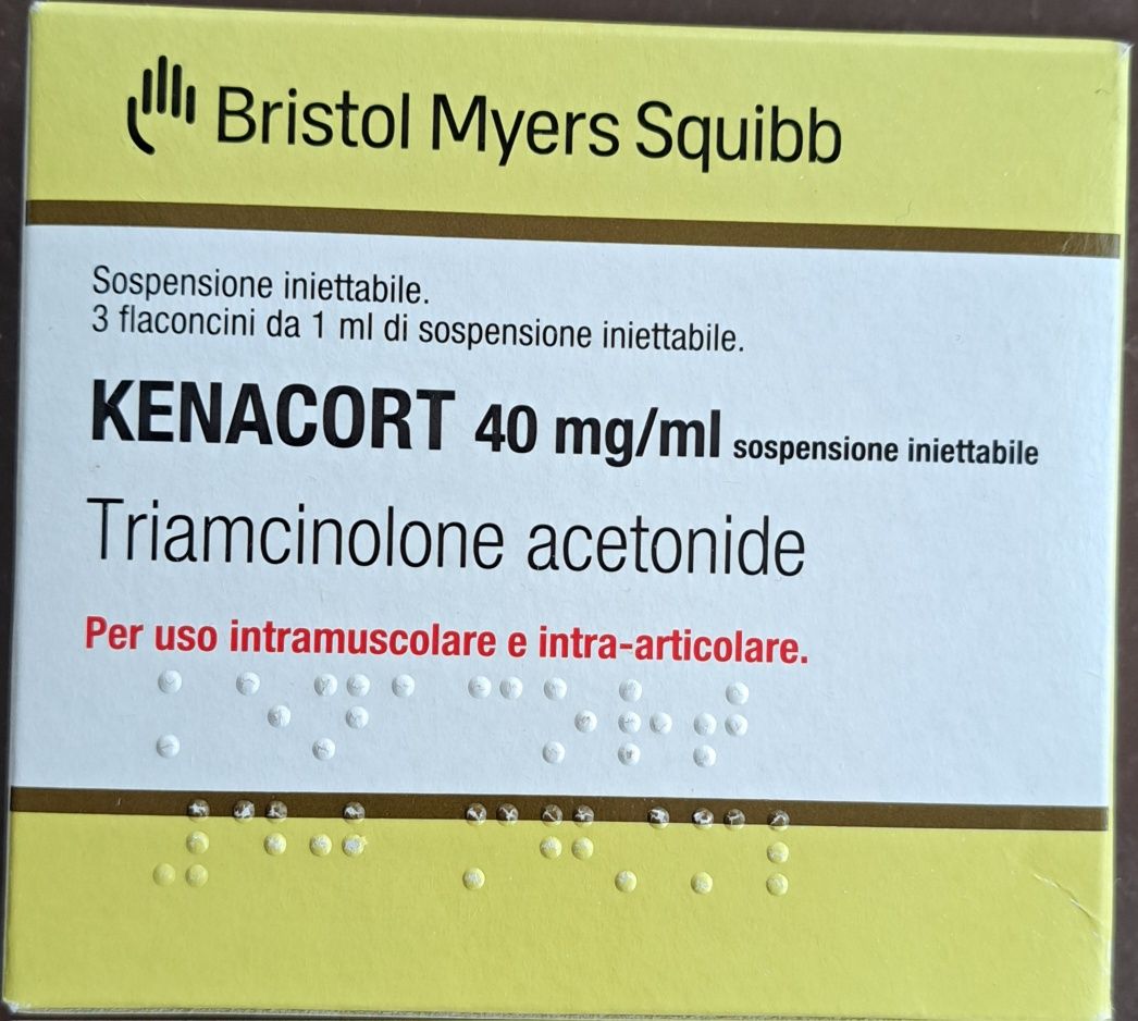 Acid hyaluronic solutie intraarticulara si kenacord 40mg/ ml