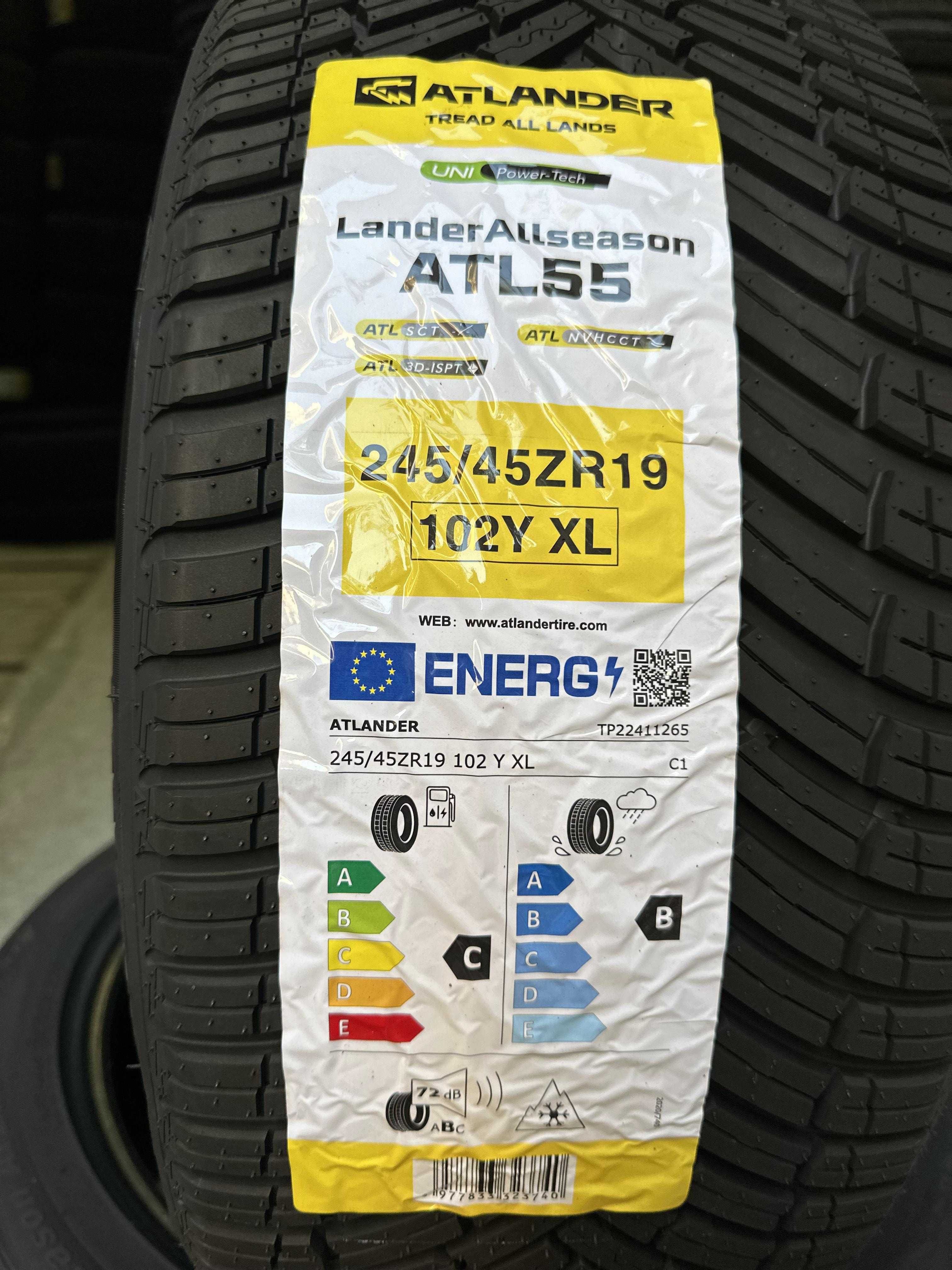 Нови всесезонни гуми ATLANDER 245/45R19 102Y XL НОВ DOT БОРД 2454519