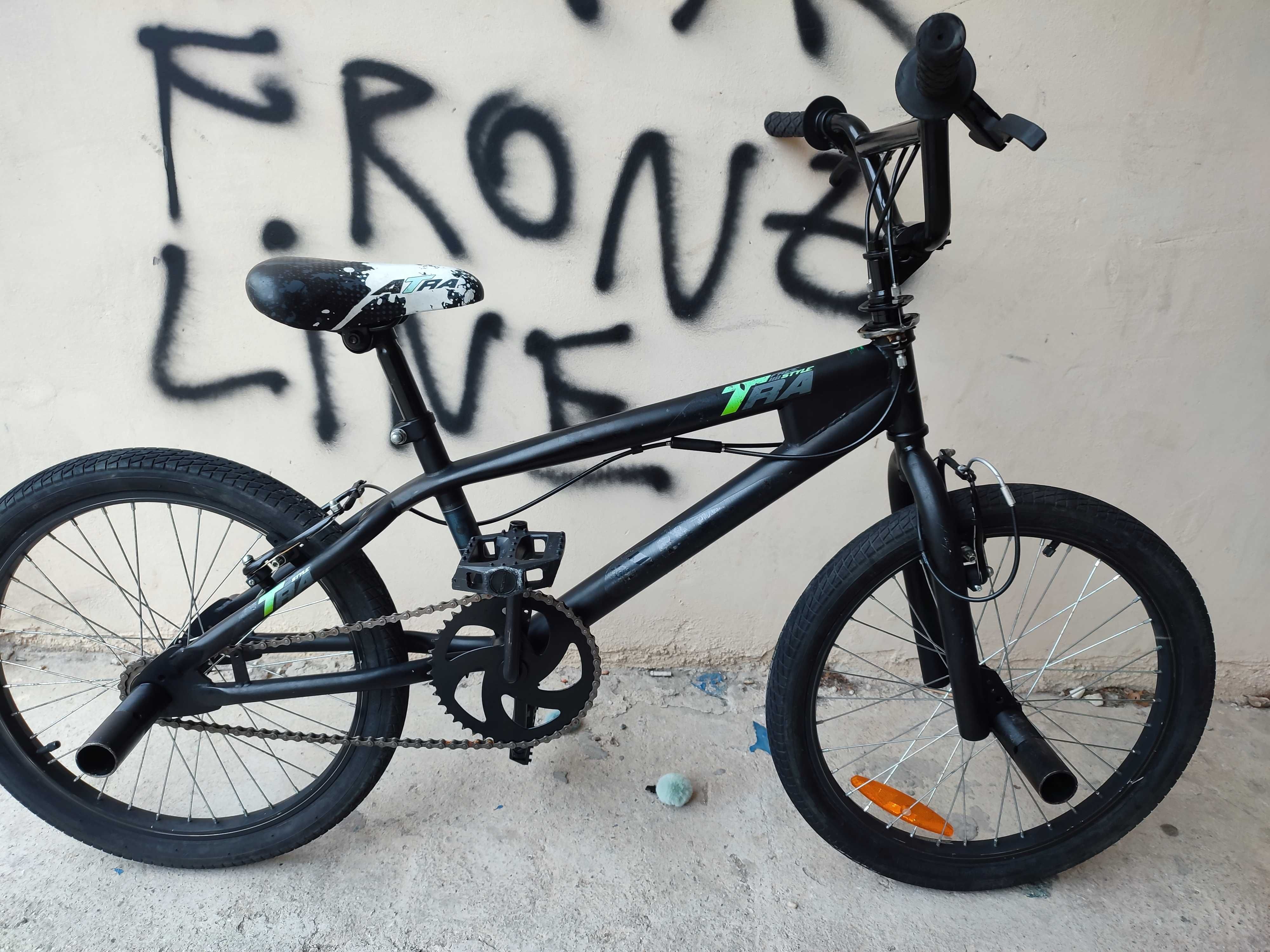 Велосипед BMX TRA free style 20 inch. КАТО НОВО!