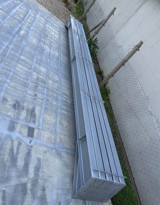 Vand structura metalica 20x10x4 din europrofile