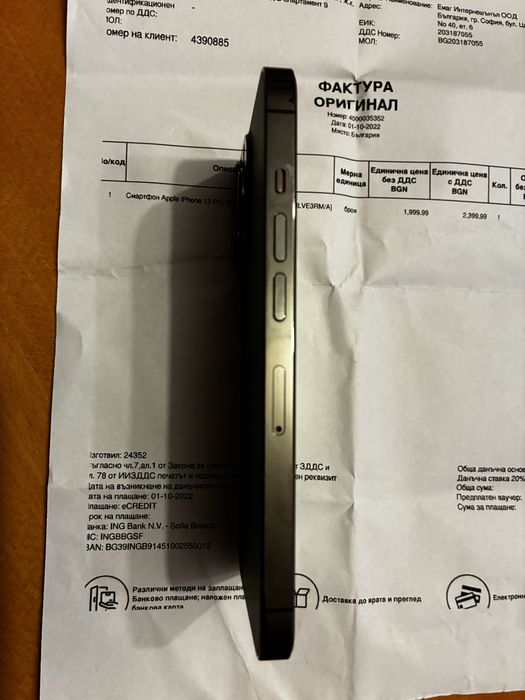 Iphone 13 pro 256GB Graphite