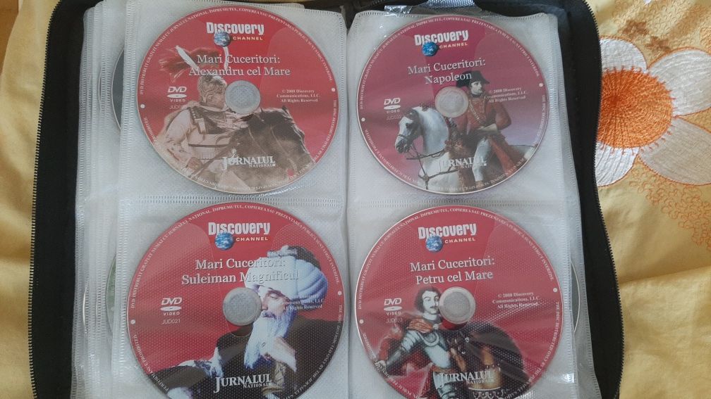 CD nu filme, documentare și desene.