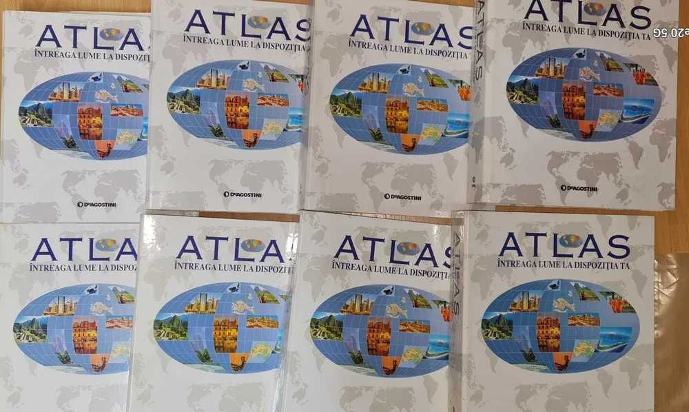 8 Bibliorafturi DeAgostini - Atlas