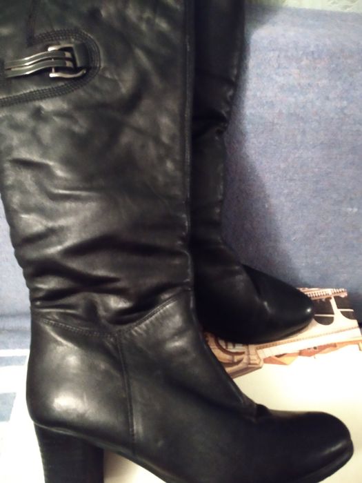 Сапоги зимние,натуралка.