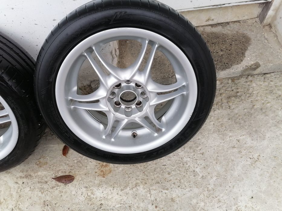 Джанти 4х114.3 17" с много добри гуми Дънлоп