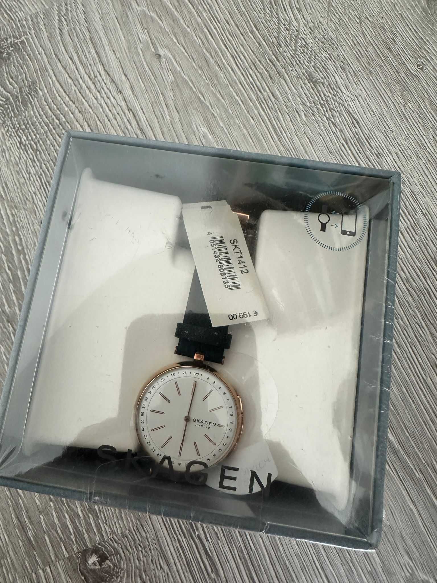 Ceas  Dama Skagen Hybrid Smartwatch Signatur