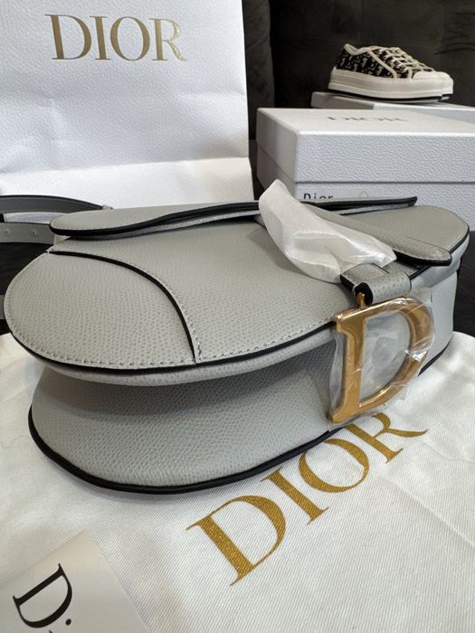 Poseta Dior Saddle - 25cm/piele naturalafull box