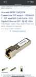 Brocade BRSFP-1GECOPR Съвместим SFP модул - 1000BASE-T - SFP към RJ4