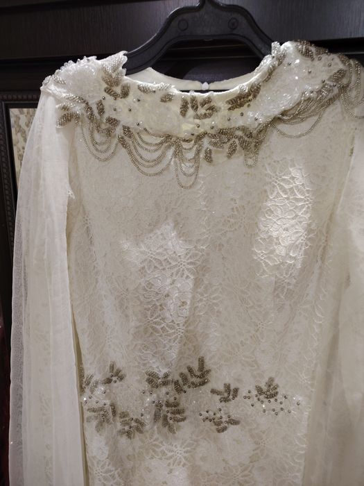 Kelin ko'ylak 2marta kiyilgan yangi holatda