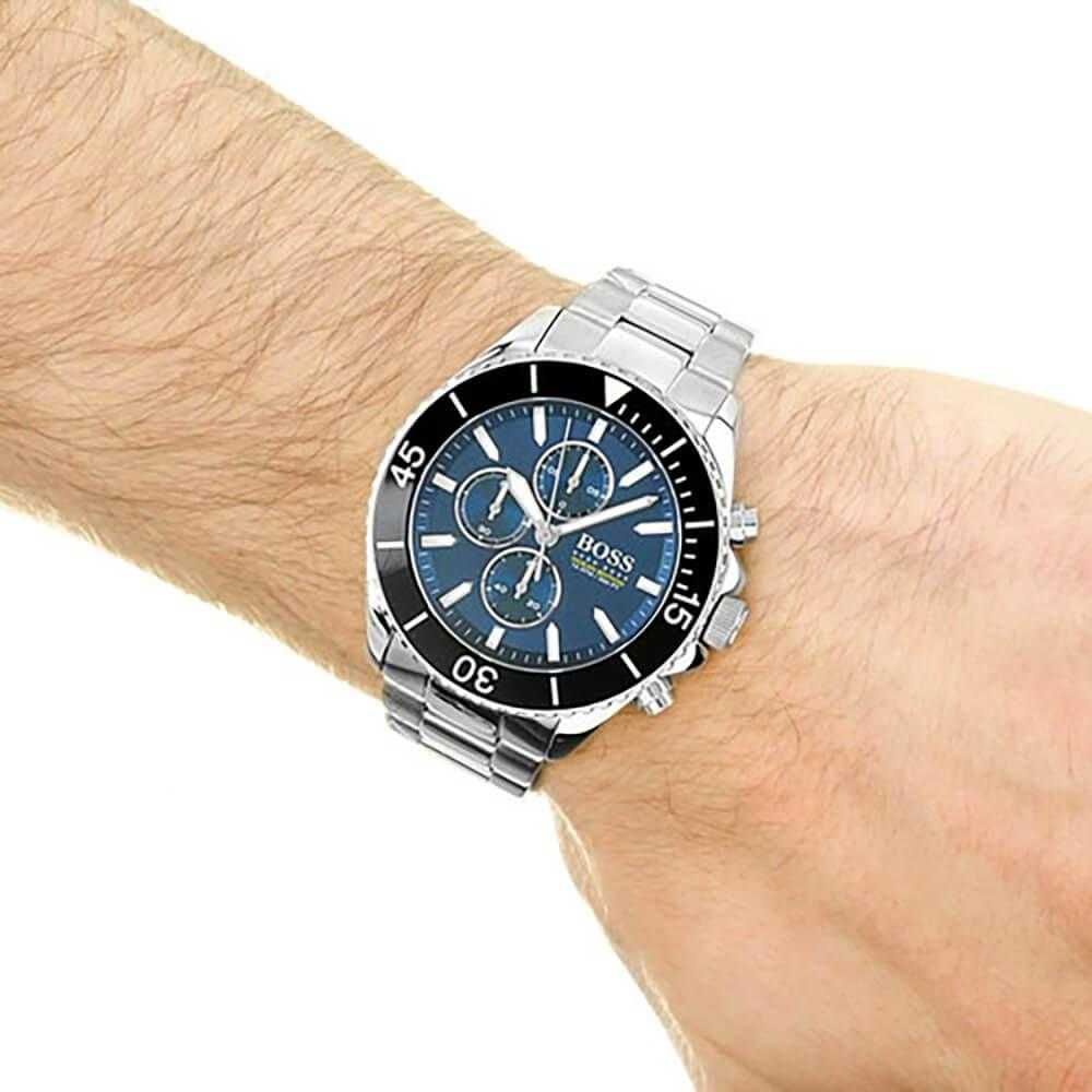 Мъжки часовник BOSS Ocean Edition Chronograph HB1513704