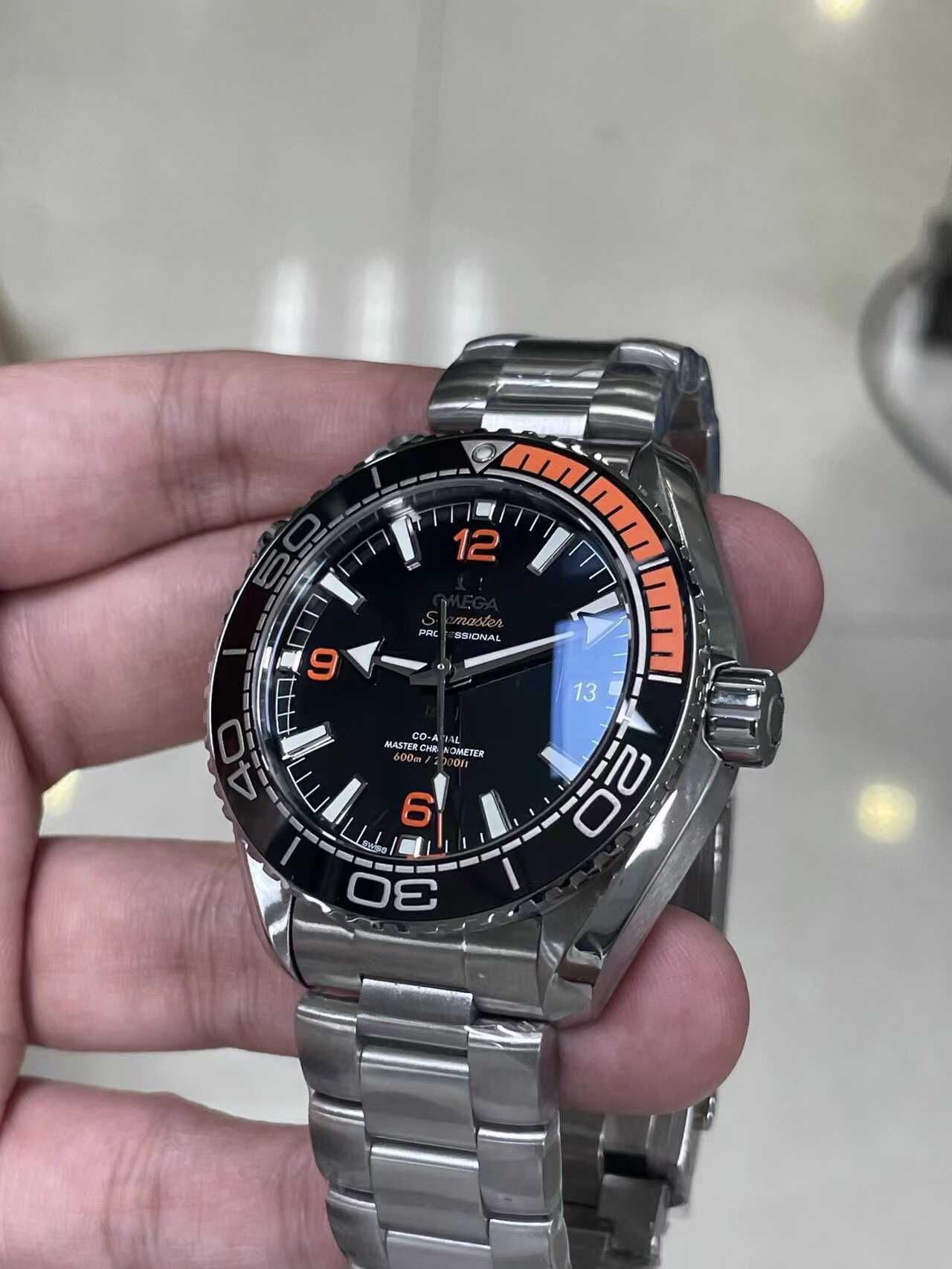 Omega Seamaster Planetocean Silver