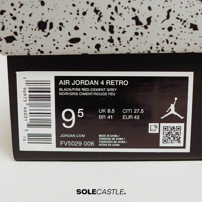 Nike Air Jordan Retro 4 'Bred Reimagined'