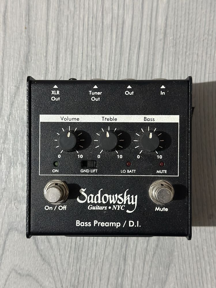 Sadowsky Bass Preamp
