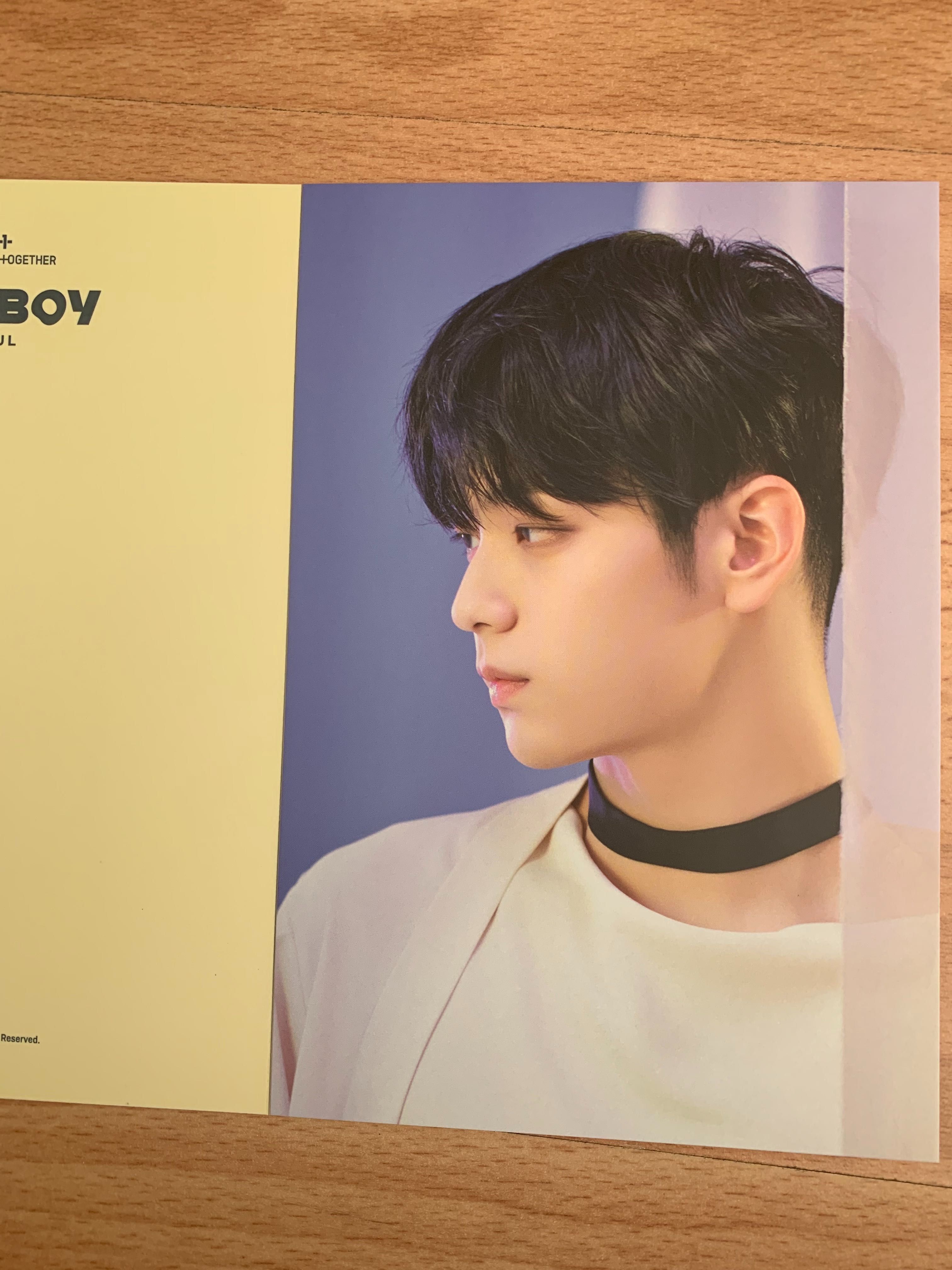 TXT | ACT: BOY postcard photobook kpop