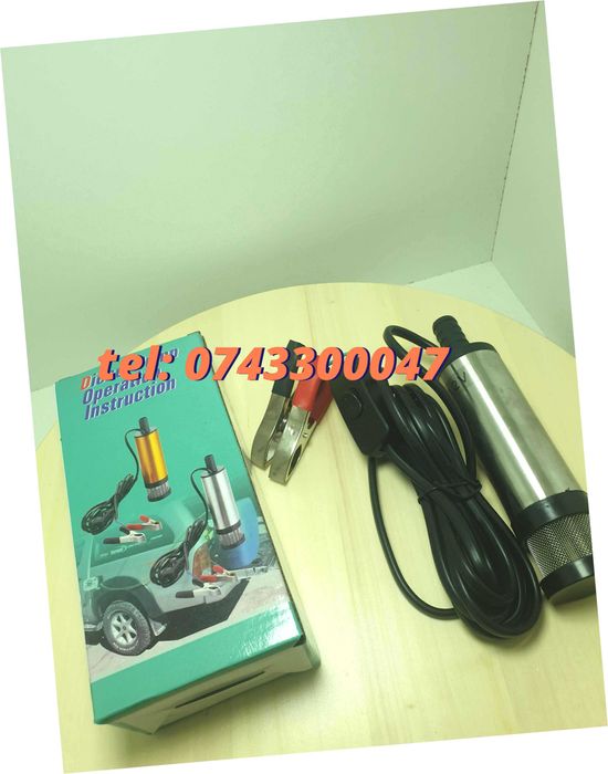 Pompa Apa Cu Presostat Autoamorsare 12v 31 Litri  Minut 35bari