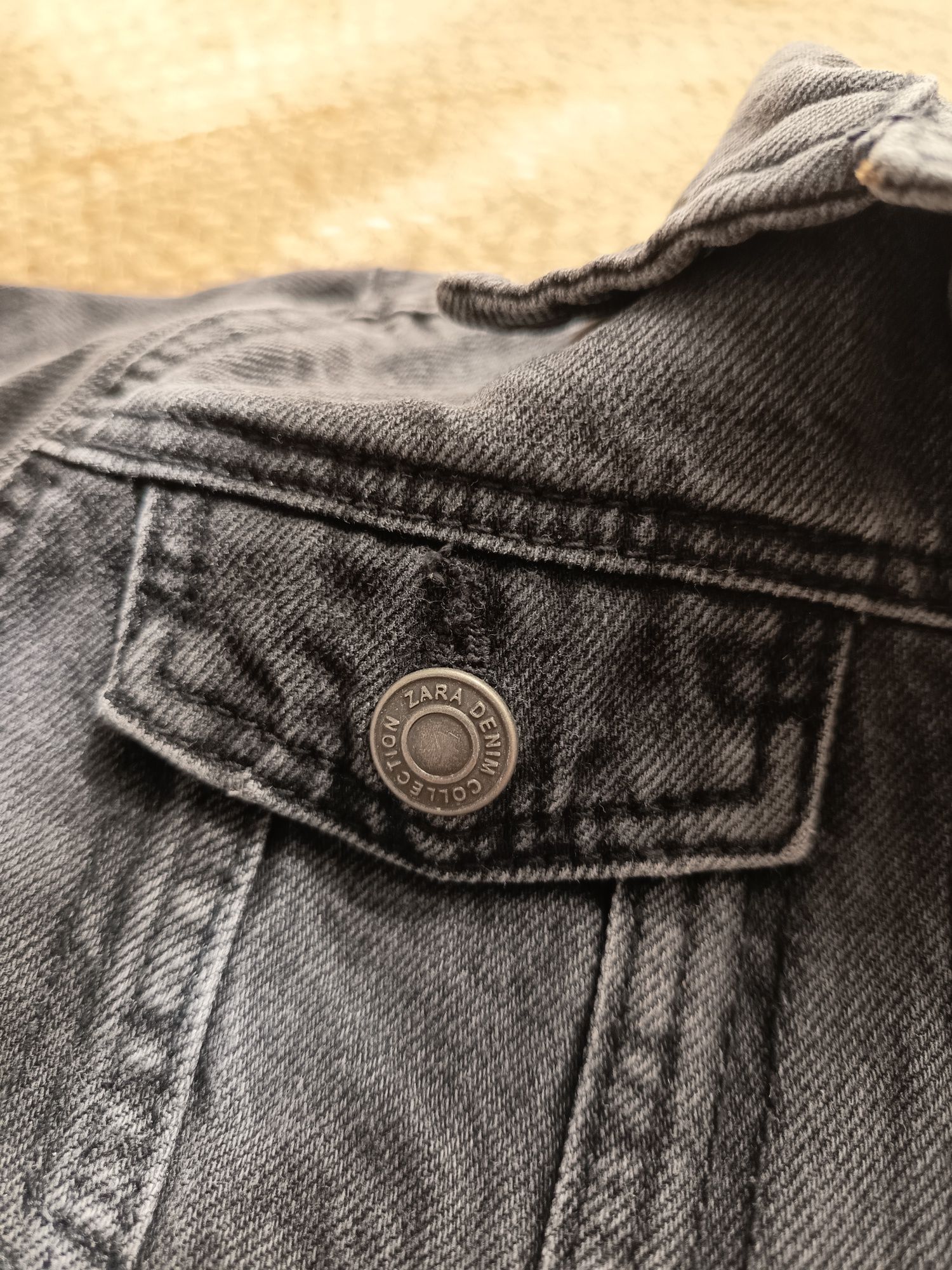 Сет от дънково яке Zara и блуза Levi's, р-р 92 за момче
