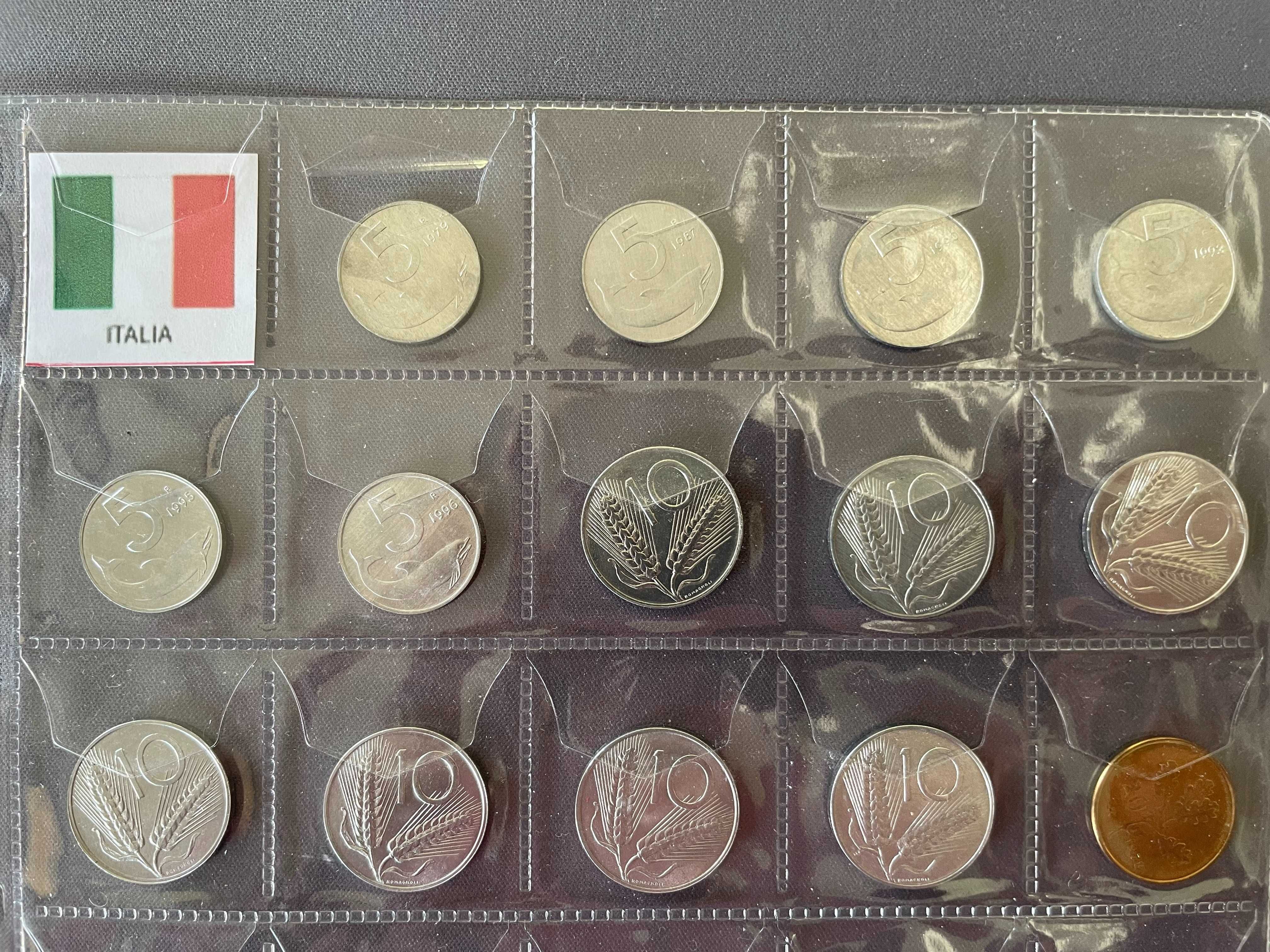 Monede Italia si San Marino UNC