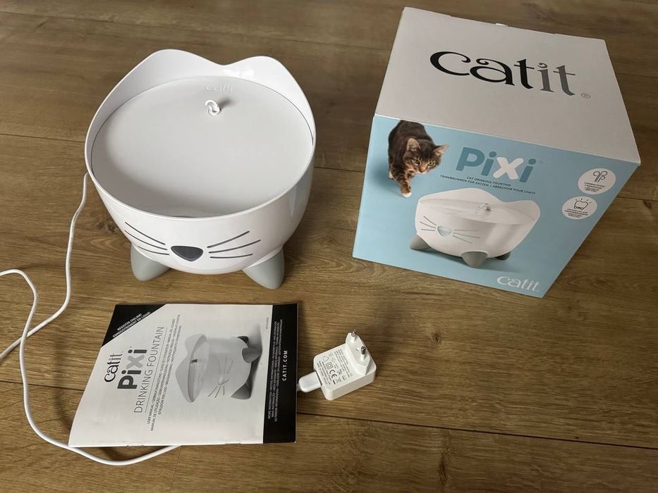 Catit PIXI Fântână oțel inoxidabil – stare foarte bună, fără filtru