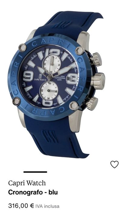 Ceas barbatesc/ ceas barbati Capri Watch Chronograph-mec. Citizen