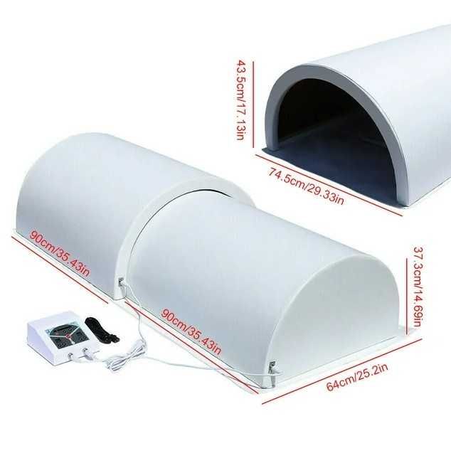 Tunel sauna fitness infrarosu slabire anti-celulita detoxifiere