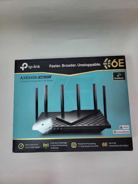 Роутер TP-link Archer Axe75/Axe5400 Wifi6e