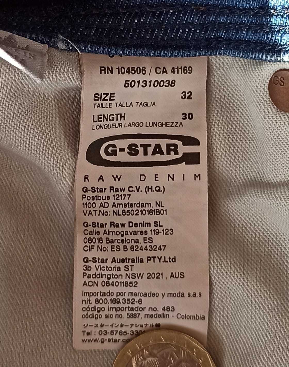 Дънки G-Star Raw 32/30