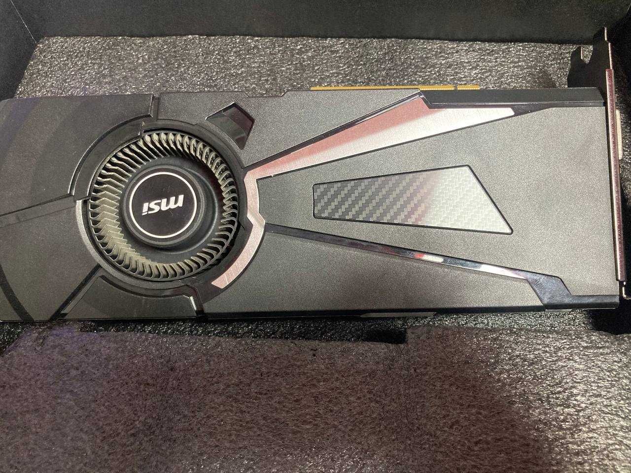Продаю видеокарту MSI GTX 1070 Aero OC