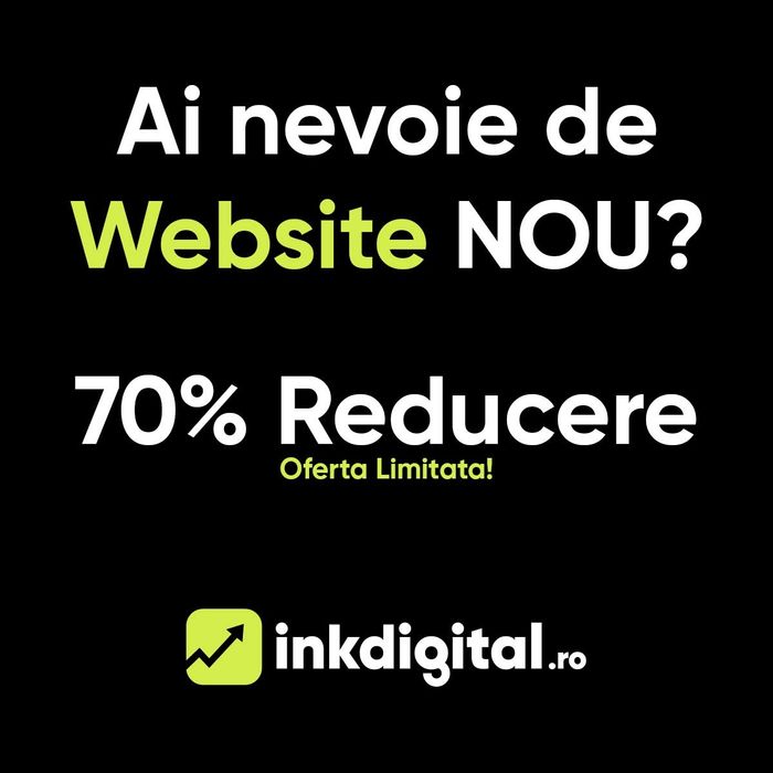 WebSite de Prezentare Ieftin pentru Afacere