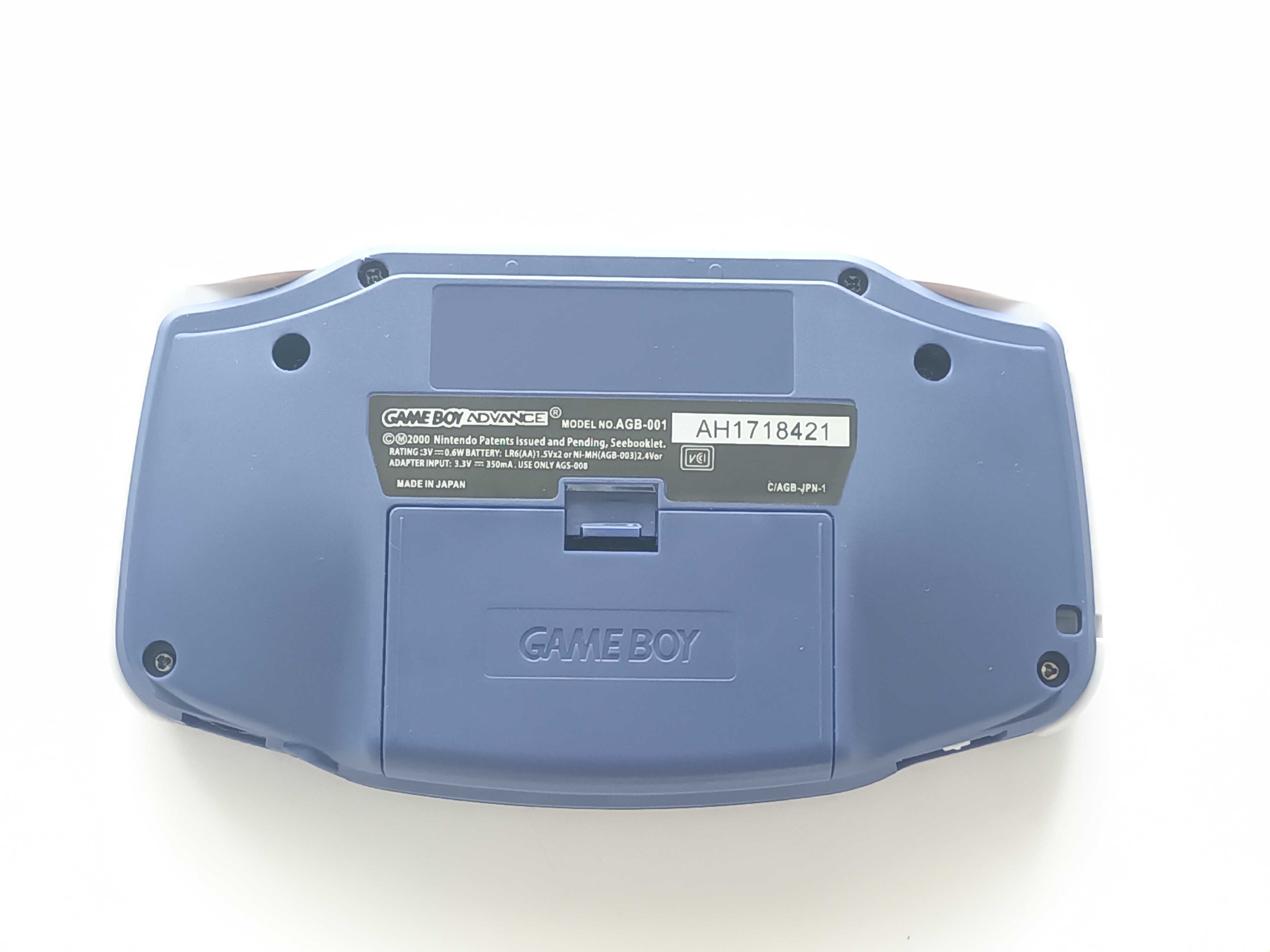 Конзола Nintendo GameBoy Advance + IPS ЕКРАН + калъф и игра