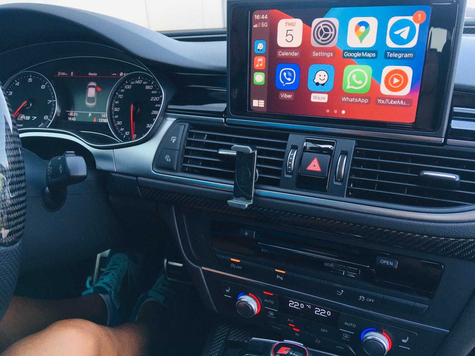 Audi MIB2 Ъпдейт MIB Активиране CarPlay Android Auto Смяна Регион Us