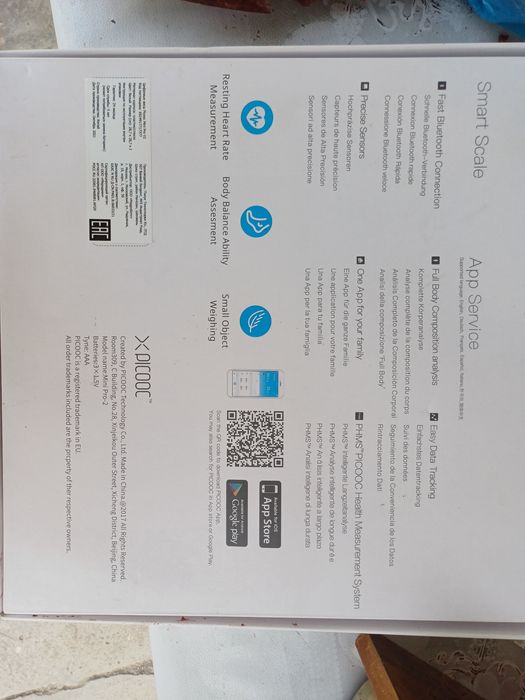 Напольные весы для контроля веса Picooc