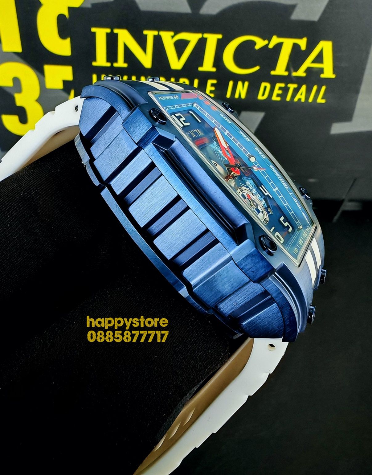 часовник INVICTA S1 Rally Diablo White/Blue, Инвикта нов