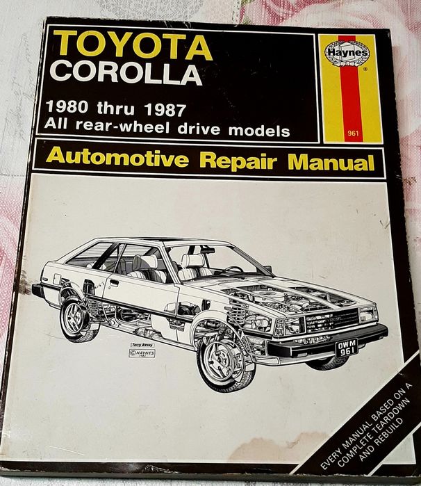 Toyota Corolla - ръководство за ремонт