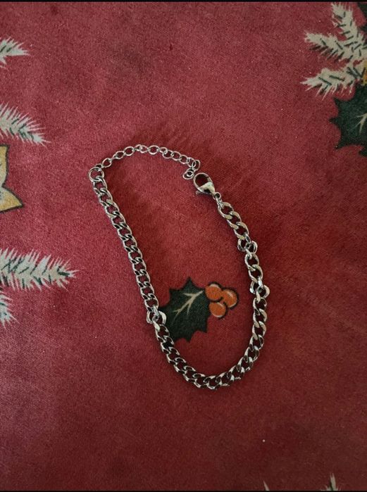 Vand lant+bratara din otel inoxidabil