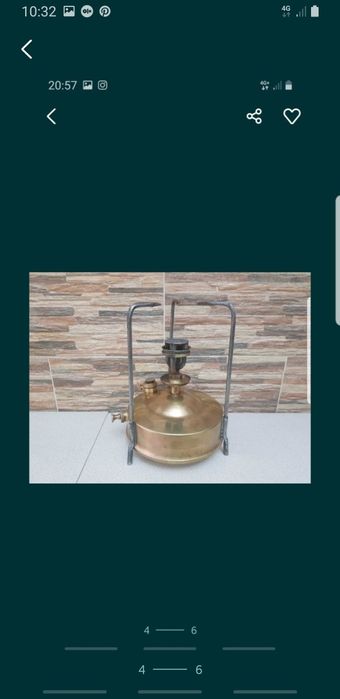 Primusuri vintage camping