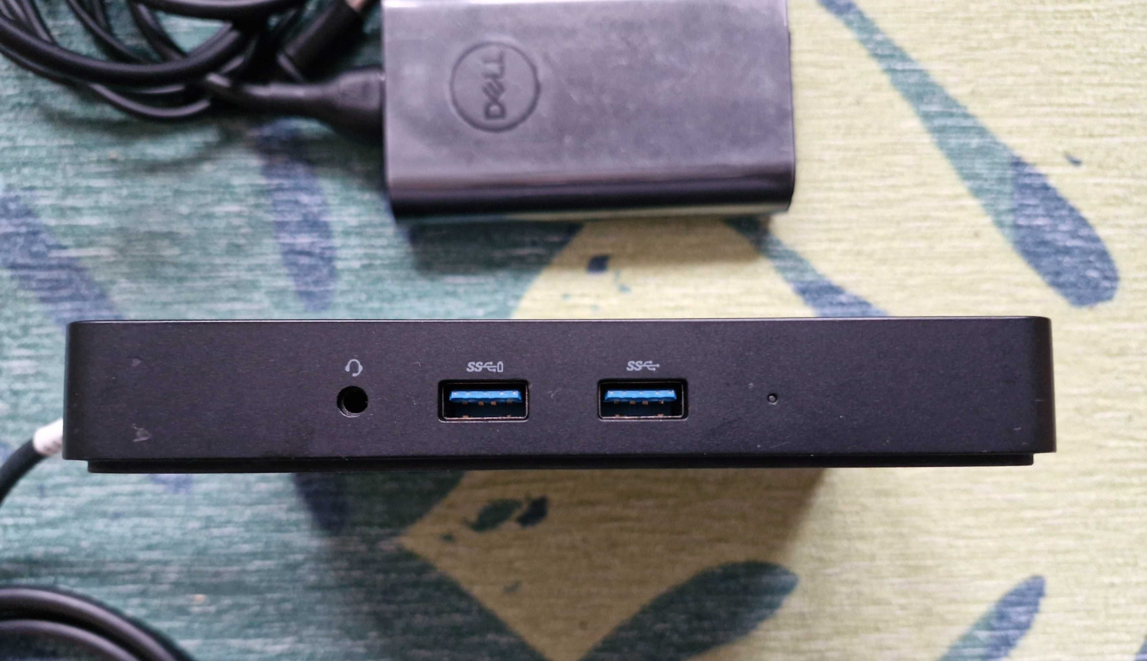 Докинг станция Dell WD15 K17A USB-C + адаптер Dell