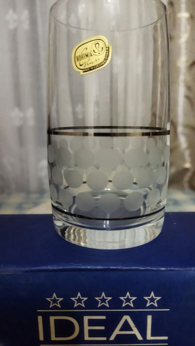 Фужеры из чешского стекла