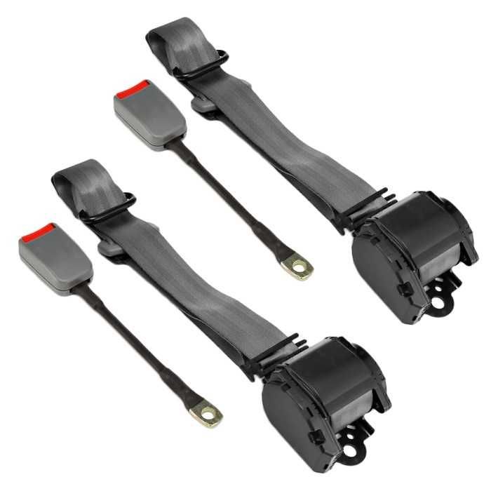 Колани автоматични за МПС 2БР/К-т Сиви и Бежови, PA951, PA952