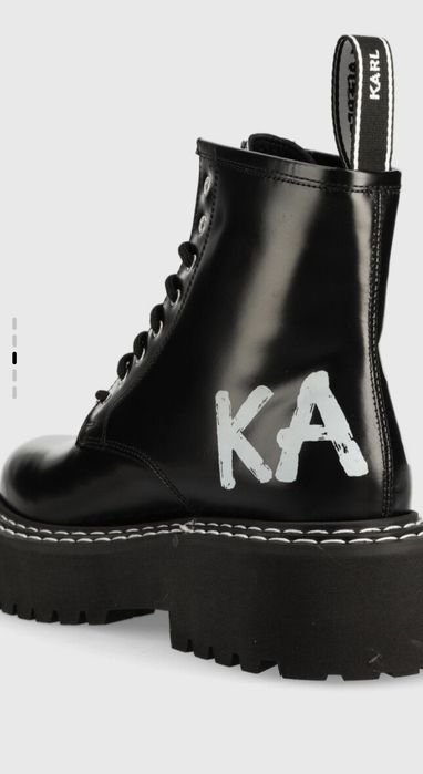 Karl Lagerfeld естествена кожа N41  боти