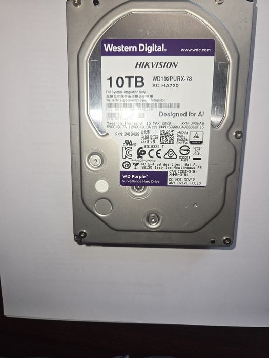 Жёсткий диск 10tb