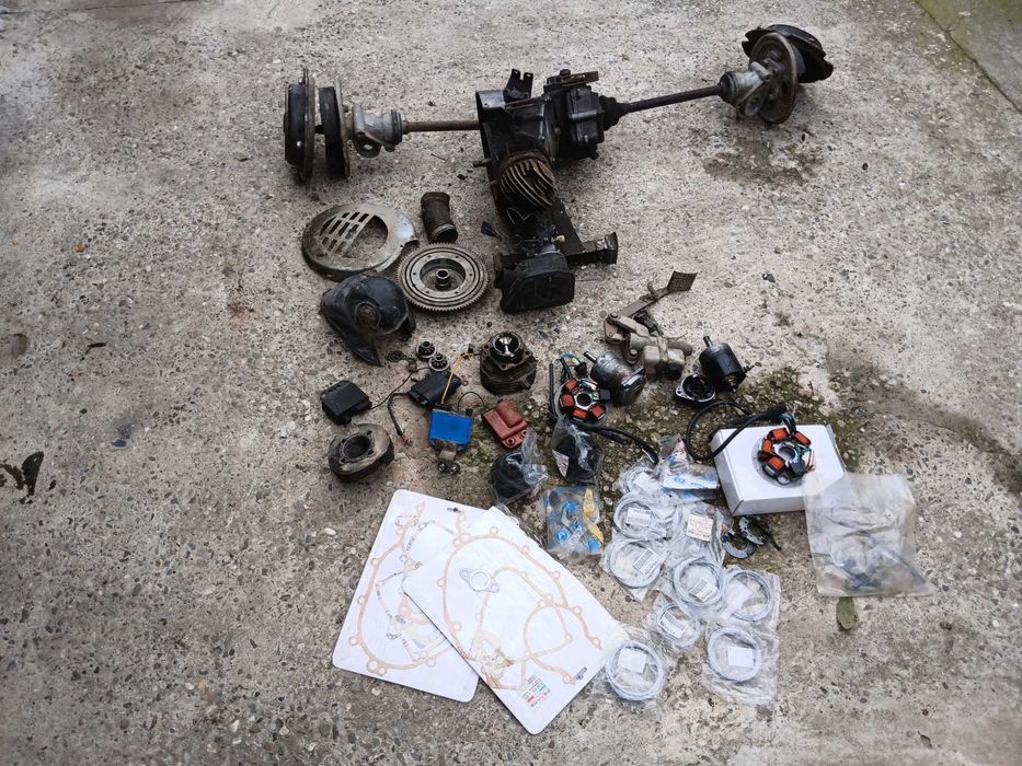 Piagio Ape 50 inmatriculat primarie.