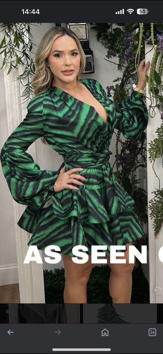 Стилна къса рокля - AlfaBeta