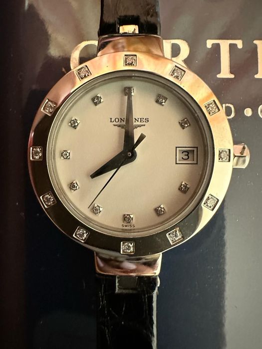 Продам новые часы Longines Dolce Vita с бриллиантами