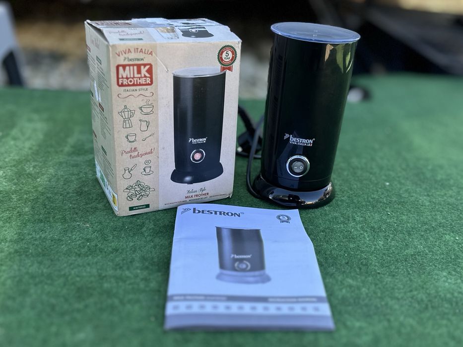 Чисто нов Bestron Viva Italia пенообразувател/разпенител 550W