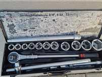 WURTH ZEBRA Trusa chei tubulare 3/4" 22-50 - 15 piese