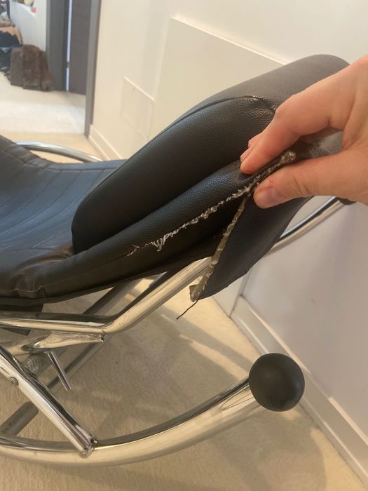 Sezlong piele ecologica